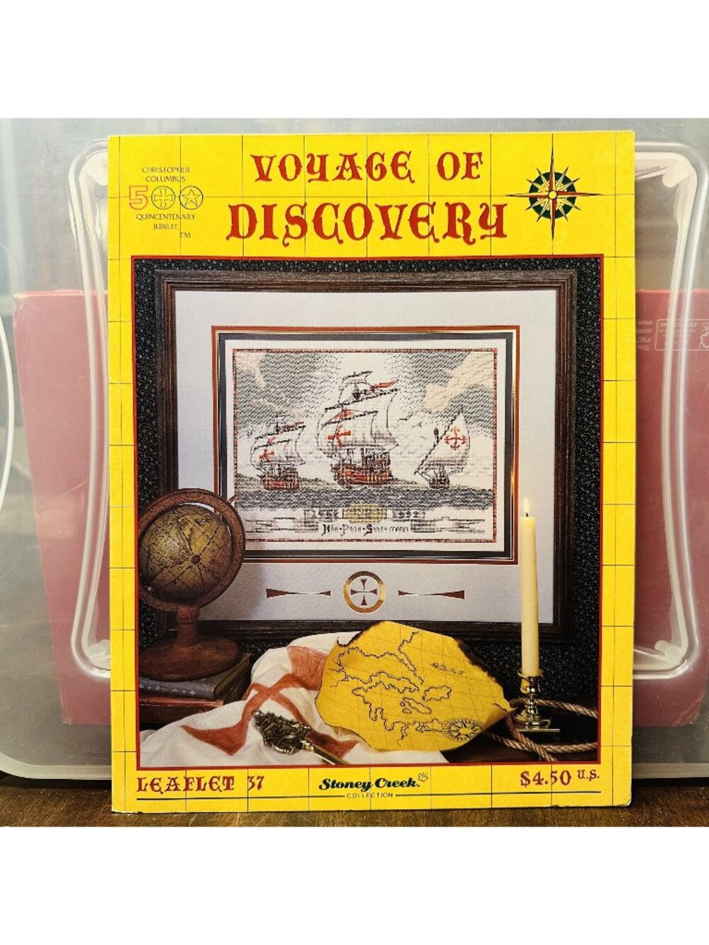 Voyage Of Discovery Cross Stitch Pattern Leaflet Stoney Creek Collection 37